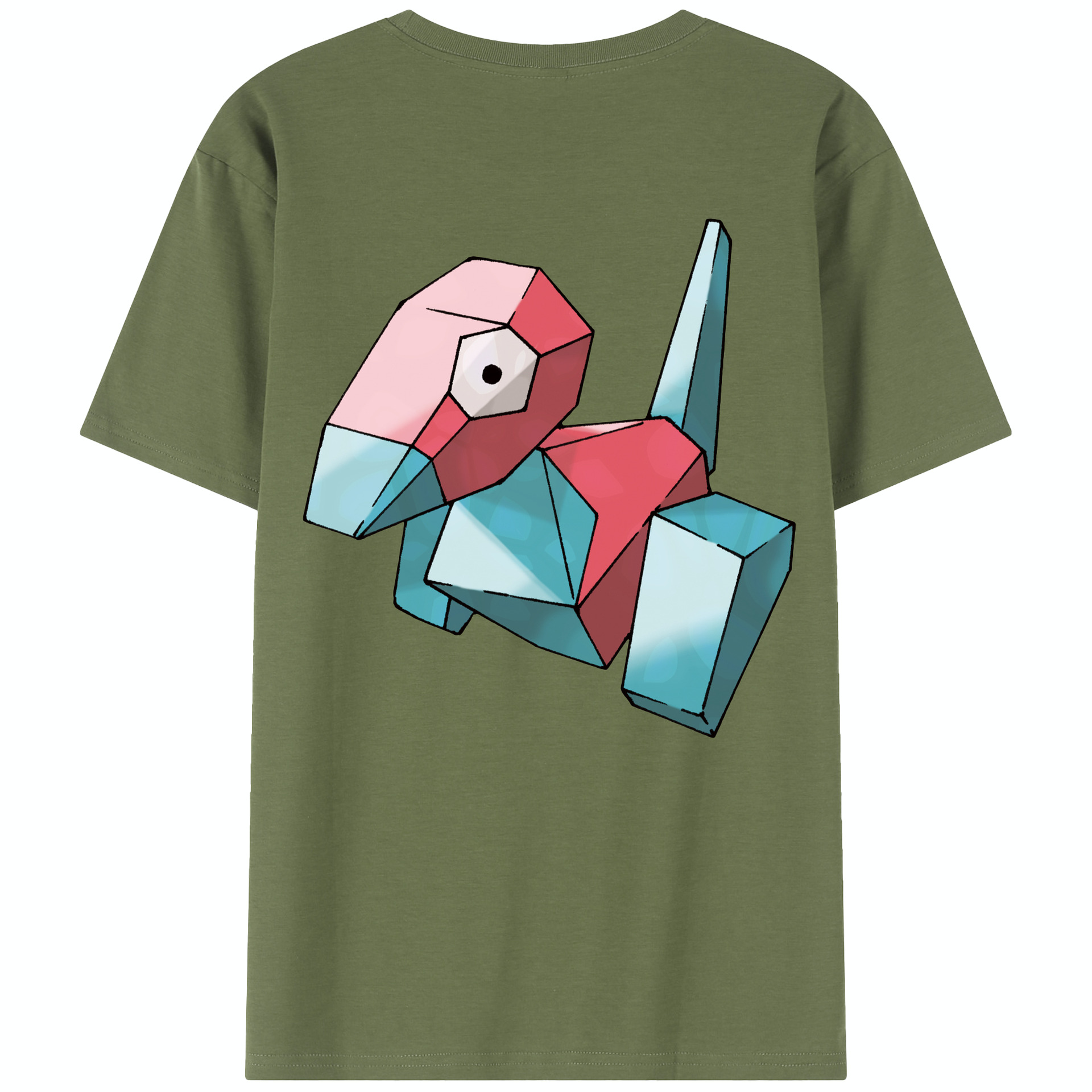 （画像用） ポケットモンスター Pokémon 綿100％半袖Tシャツ（背面プリント）